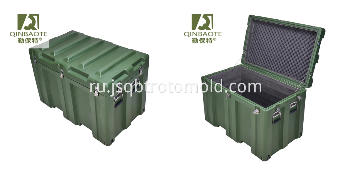 Large safety rotomolding case